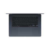 MacBook Air 13-inch keyboard and trackpad, top view