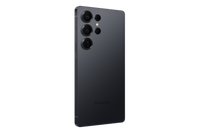 Graphite gray Galaxy S25 Ultra back with quad camera module and side button strip