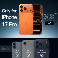 Clear black TPU phone case stack view; MagSafe ring and camera cutouts