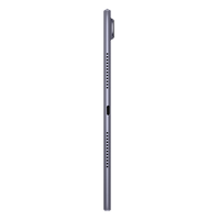Slim stylus pen with buttons and charging port, dark gray body