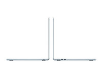 13-inch MacBook Air, open stand and bottom edge view