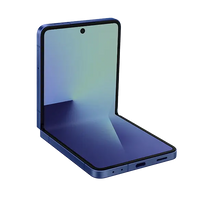 Blue Shadow foldable smartphone, open side view with front display visible