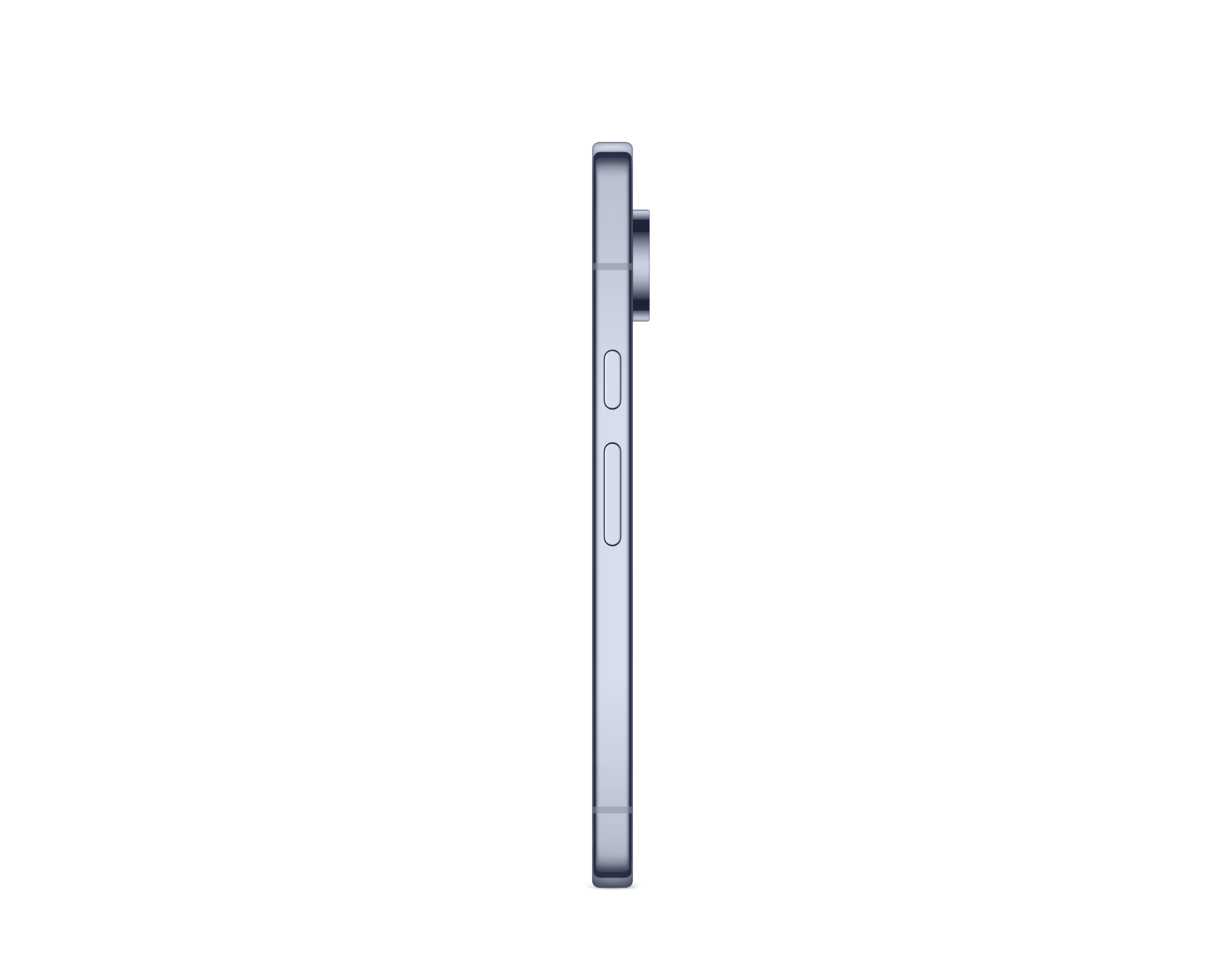 Google Pixel 10 Pro smartphone side profile with buttons and slim edges