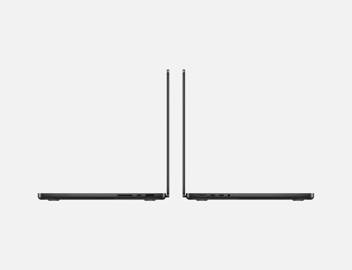 Apple MacBook Pro 16-inch M4 Pro – Space Black – side view