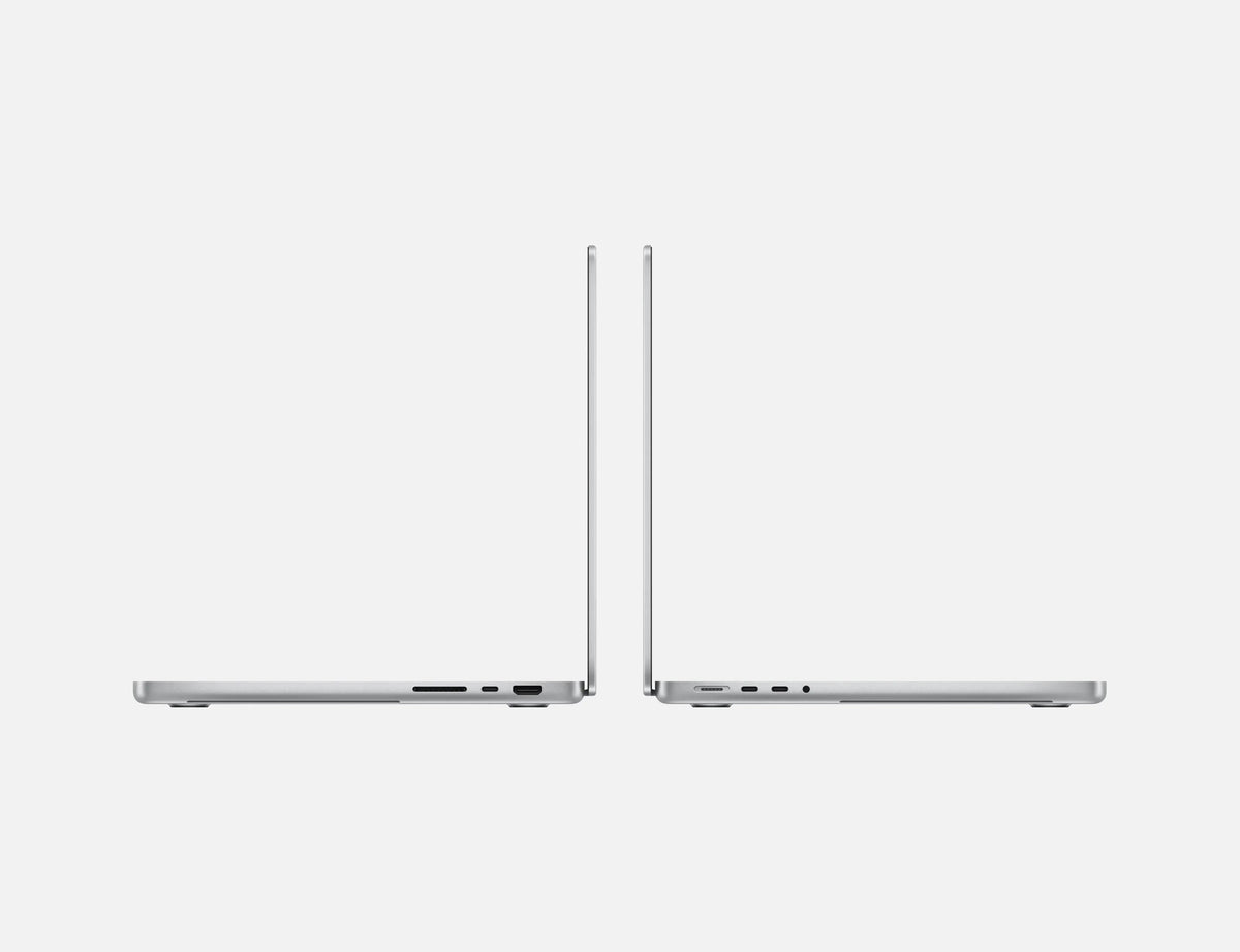 Apple MacBook Pro 16-inch M4 Pro – Silver – side view
