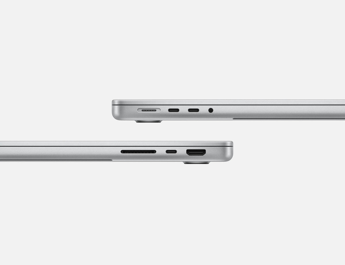 لابتوب ابل ماك بوك برو 14 انش M4 Pro فضي - المداخل