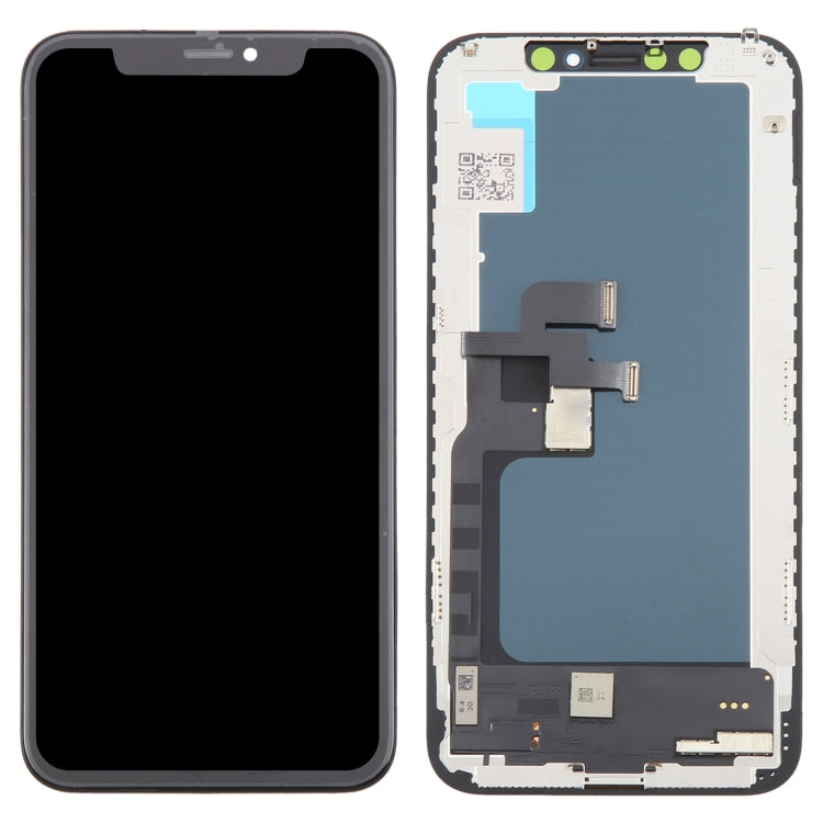 iPhone XS Incell screen replacement with front black screen and rear display panel