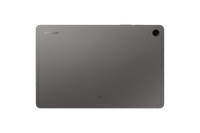 Samsung Galaxy Tab S9 FE gray tablet back with camera and AKG markings