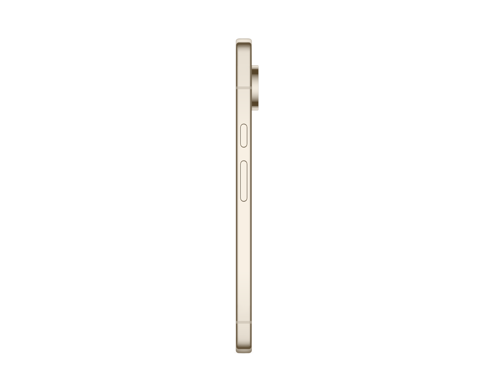 Pixel 10 Pro XL side view with power and volume buttons