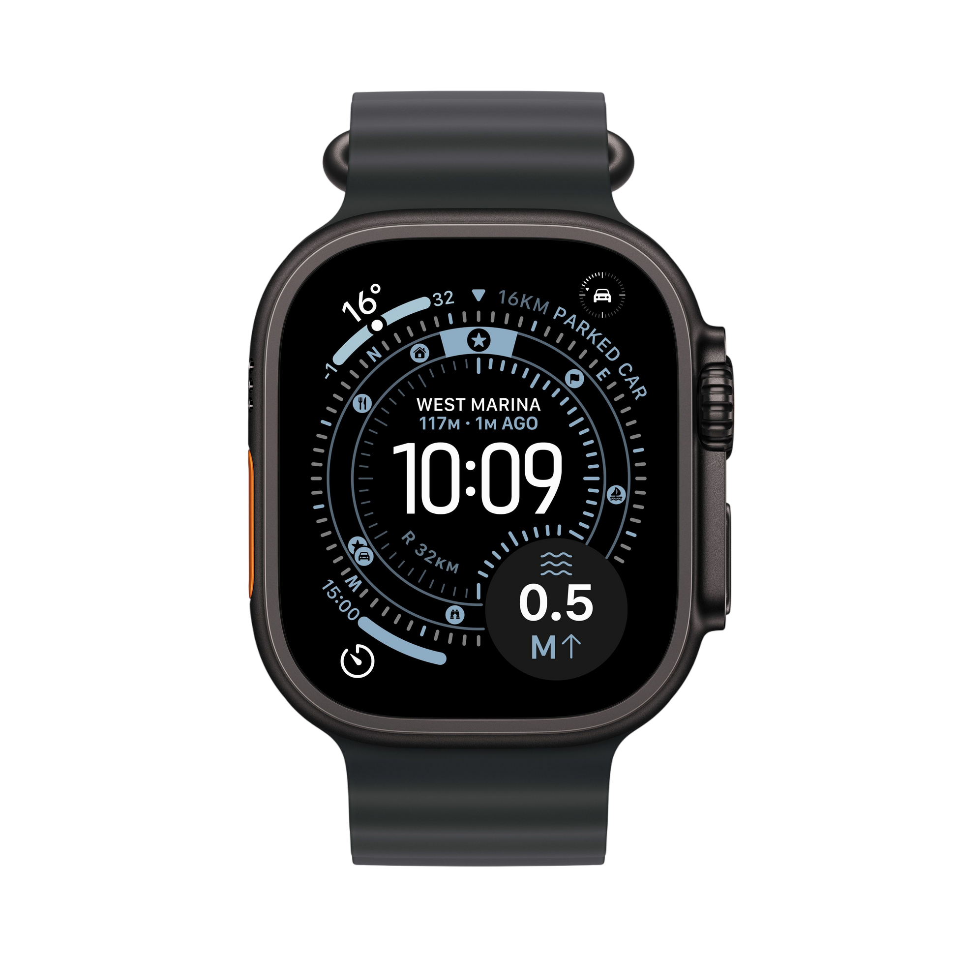 Apple Watch Ultra 3 GPS + Cellular Black Titanium