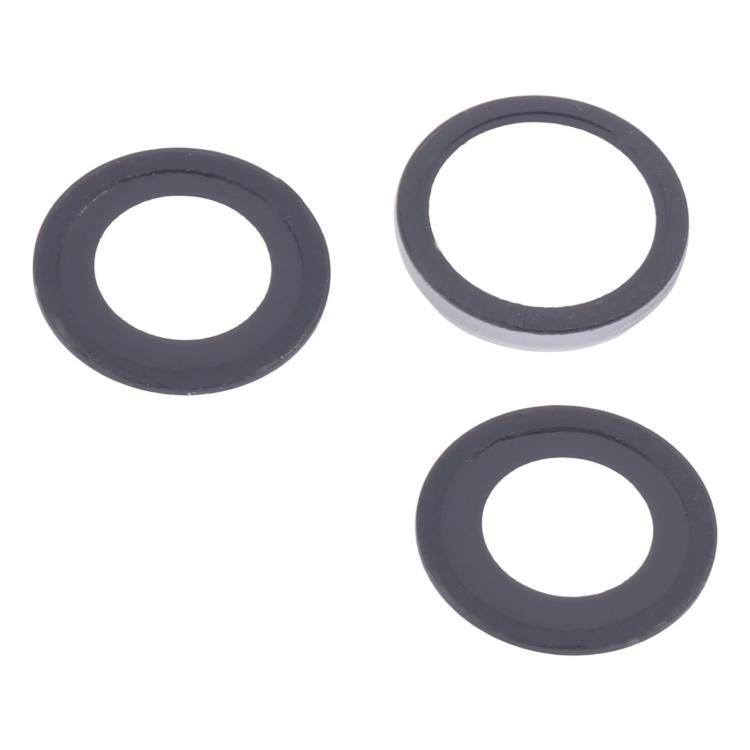 Camera lens gasket rings, dark blue rubber, four round openings
