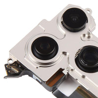 Back camera replacement module showing three camera lenses and metal bracket for iPhone 17 Pro Max