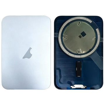 White back glass replacement for iPhone 17 Pro Max with MagSafe magnet and frame