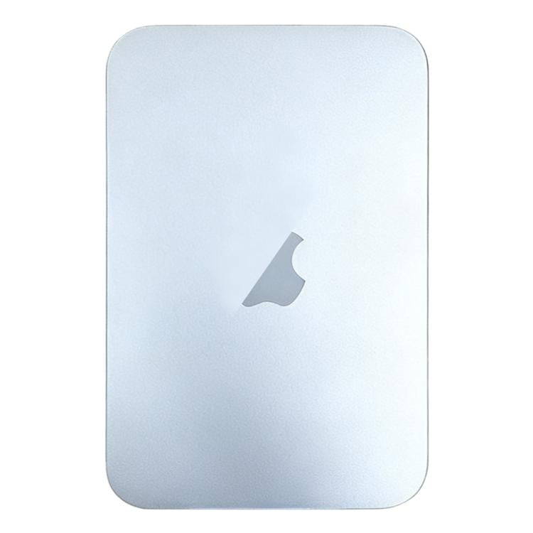 White iPhone 17 Pro Max back glass replacement with Apple logo cutout