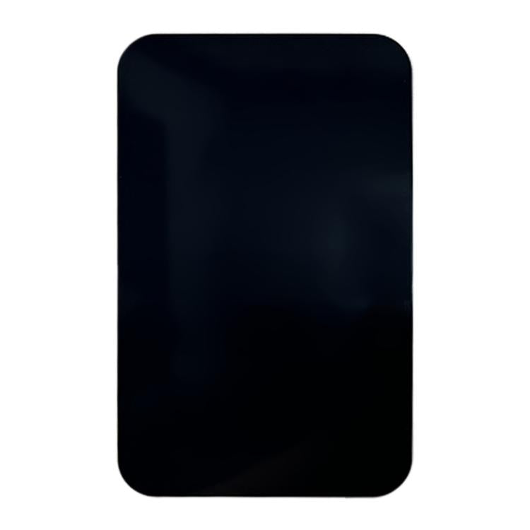 Back glass replacement for iPhone 17 Pro, dark panel with no logo detail