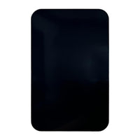 Back glass replacement for iPhone 17 Pro, dark panel with no logo detail