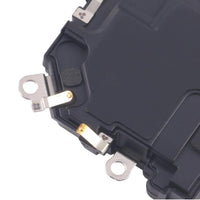 Gadedly iPhone 17 Pro Max earpiece replacement, dark module close-up with metal terminals