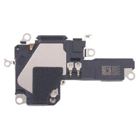 iPhone 17 Pro Max speaker replacement module with foam pad and metal contacts
