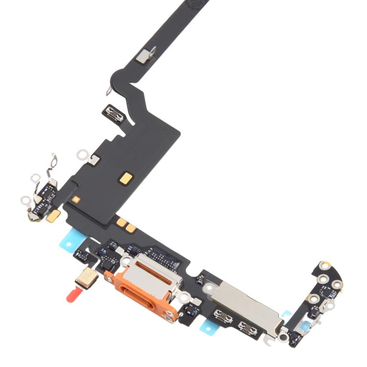 Charging flex cable replacement with orange charging port and attached I/O board