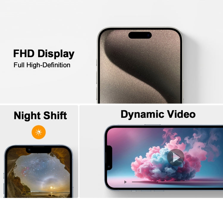 iPhone X InCell LCD display with FHD screen, Night Shift, and Dynamic Video