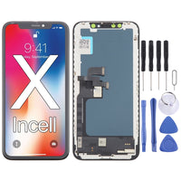 iPhone X InCell screen replacement with display assembly and repair tools