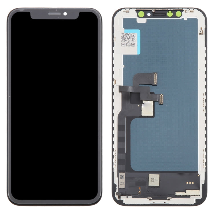 iPhone X InCell screen replacement with front glass and opened display assembly