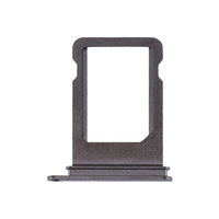 Dark grey SIM card tray replacement with rectangular card opening and eject rail