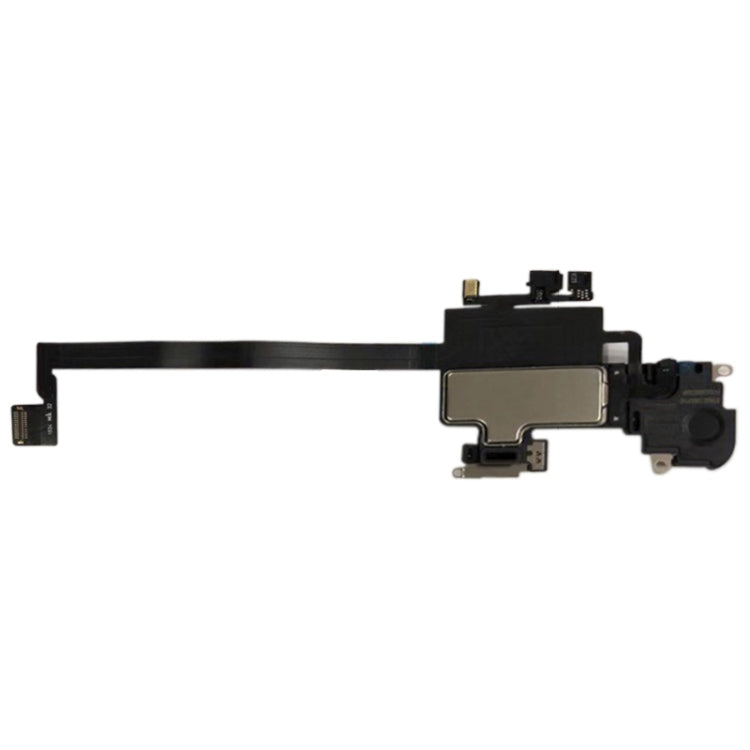 iPhone XS earpiece speaker with sensor flex cable assembly, black circuit board