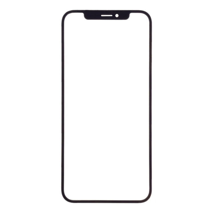 iPhone XS front glass replacement frame, blank front panel