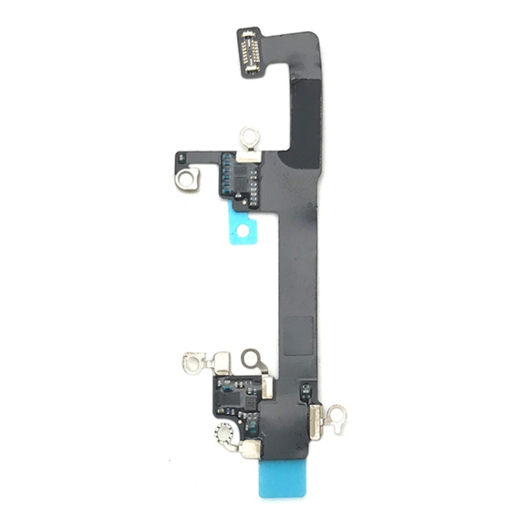 iPhone XS WiFi flex cable replacement, dark flex strip with mounted components