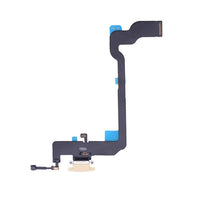 Charging port flex cable replacement, dark ribbon with charging dock hardware and flex lead