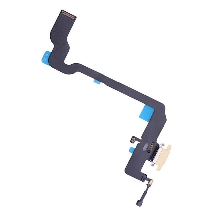 Charging port flex cable replacement, dark ribbon with charging port connector end and leads