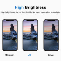 iPhone XS JK InCell screen replacement showing high-brightness display