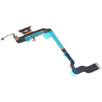iPhone XS charging port replacement flex cable with side flex parts and docking contact