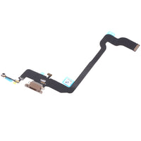 iPhone XS charging port replacement flex cable with dock connector and small side module