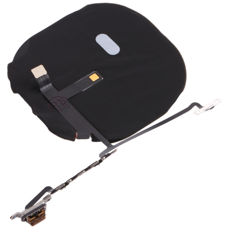 iPhone XS NFC coil and volume flex replacement, black housing with ribbon cable
