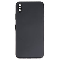 iPhone XS full housing assembly in black, back cover with dual camera module