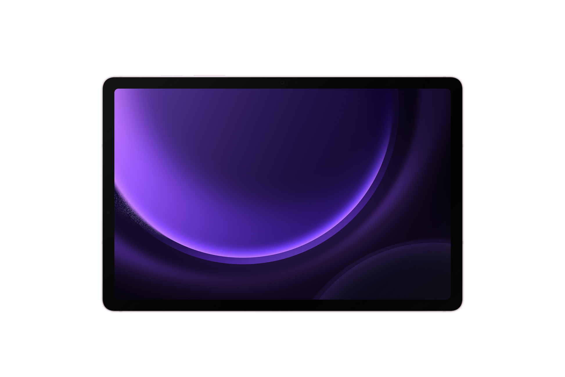 Samsung Galaxy Tab S9 FE lavender tablet front view