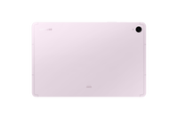 Samsung Galaxy Tab S9 FE lavender tablet back with camera and AKG markings