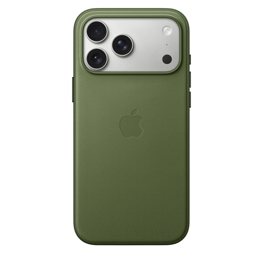 iPhone 17 Pro Max TechWoven case with MagSafe, green textured weave