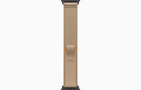 Apple Watch Ultra 4 Trail Loop strap in sand tan with metal buckle