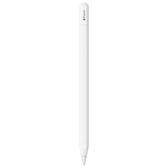 Apple Pencil (USB-C) stylus, white with pointed tip