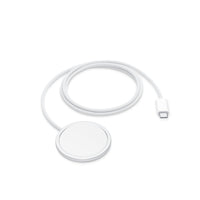 MagSafe charging puck with white USB-C cable and cord