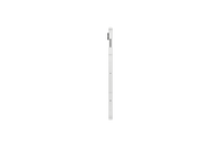 Tab S9 FE side view in silver, slim edge and port openings