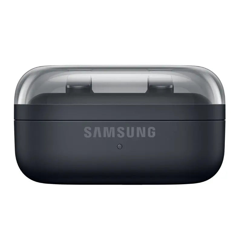 Samsung charging case for wireless earbuds, black, closed