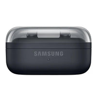 Samsung charging case for wireless earbuds, black, closed