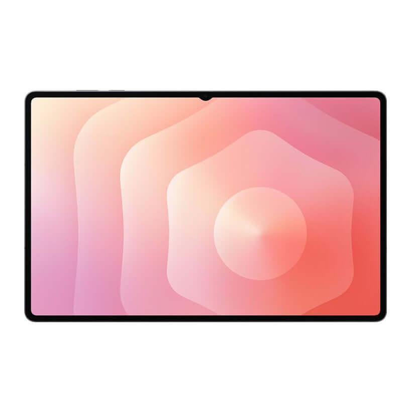 Samsung Galaxy Tab S11 Ultra front display tablet, rounded corners, screen on