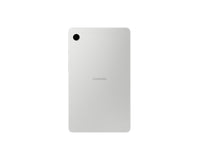 Galaxy Tab A9 tablet back with rear camera on light silver/gray