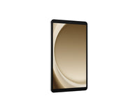 Galaxy Tab A9 tablet front angled view with black bezel and display