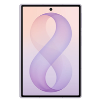 Samsung Galaxy Z Fold 8 5G foldable phone, open front view with abstract purple display